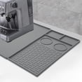 thumbnail image 6 of 20.3x15.8 Inch Silicone Coffee Machine Mat, 2-in-1 Removable Dish Drying Pad for Countertop Protection, Spill-Proof Water Drainage Mat for Coffee Bar and Kitchen Accessories, 2-Piece Set, 6 of 6