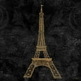 thumbnail image 2 of Baliko, Linda 26x26 Gold Ornate Wood Framed with Double Matting Museum Art Print Titled - Elegant Paris Gold III, 2 of 4