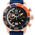thumbnail image 1 of Brandt & Hoffman Bayliss men's Swiss Ronda quartz chronograph watch, textured dial, Superluminova, 1 of 3