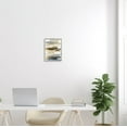 thumbnail image 2 of Stupell Industries Brown Blue Abstract Shapes Graphic Art Gray Framed Art Print Wall Art, Design by Jackie Hanson, 2 of 7