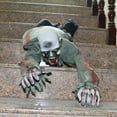 thumbnail image 2 of Casa de Halloween Del Fantasma Que Se Arrastra con Ojos Y Accesorio de Sonido Gritando, 2 of 9