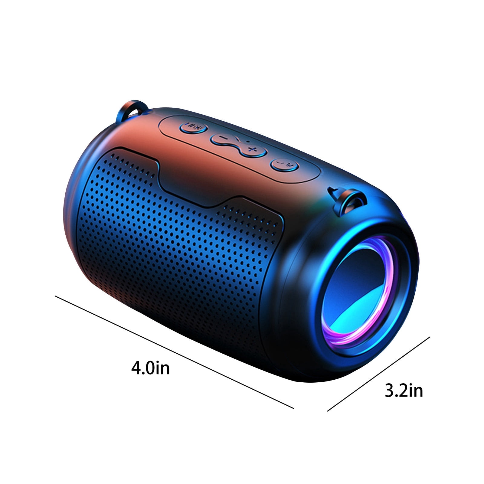 Up to 65% off! Cameland Bluetooth Speakers Bluetooth 5.0 Colorful Streamer Mini Audio Outdoor Portable Bluetooth Audio Subwoofer Surround Sound Hifi Speaker Computer Speakers