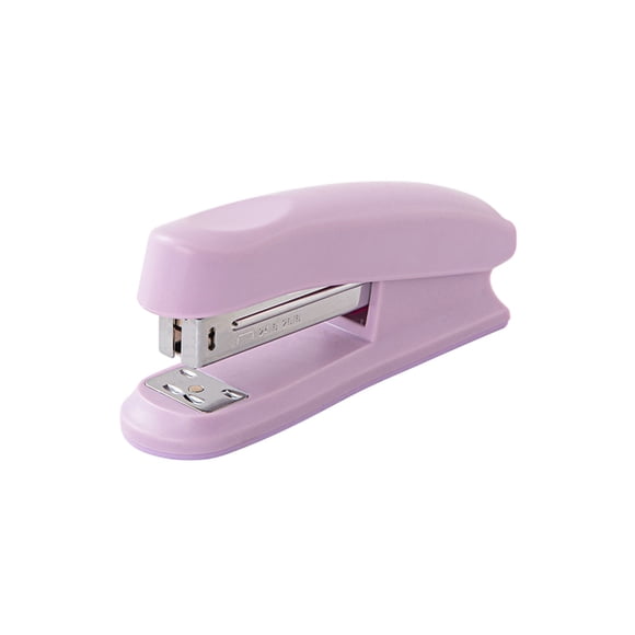 Effortless Stapler Compact And Portable Office And Student Stationery Macaron Colored Medium Sized Stapler