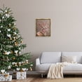 thumbnail image 2 of Stupell Industries Deer Antler Holiday Ornaments Holiday Painting Gold Floater Framed Art Print Wall Art, 2 of 6
