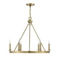 thumbnail image 2 of Trade Winds May 6-Light Chandelier in Natural Brass, 2 of 6