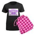 thumbnail image 5 of CafePress - Property University Purple Knitting Pajamas - Women's Short Sleeve Print T-Shirt and Pants Dark Cotton Pajama Set, 5 of 7