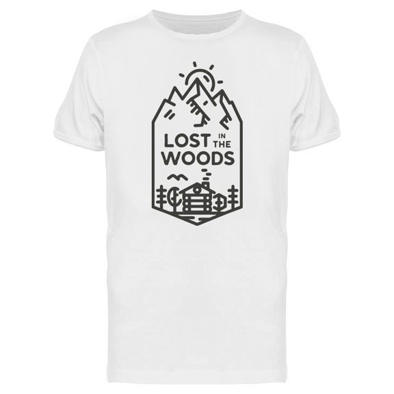 Lost In The Woods Graphic Tee Men's -Image by Shutterstock