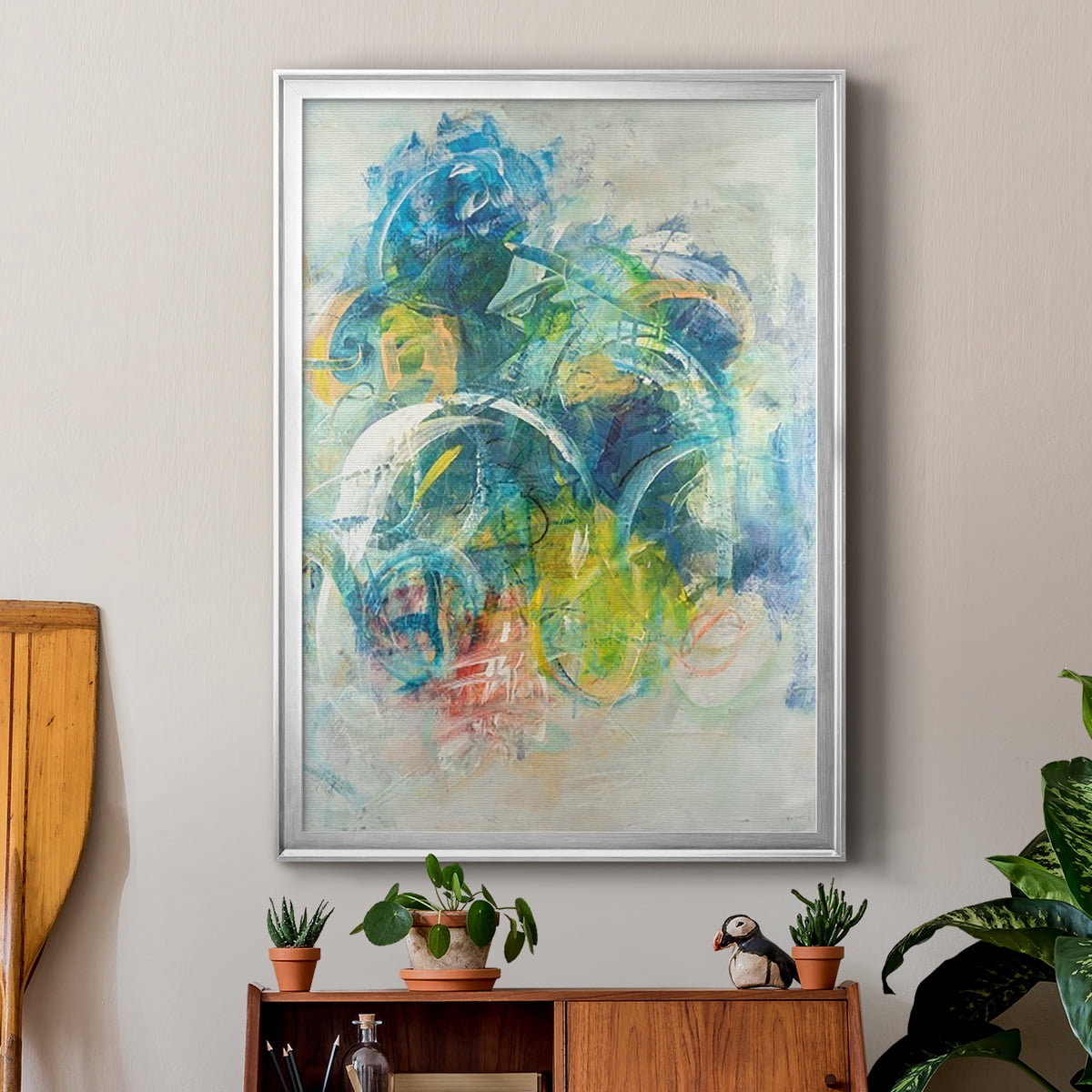 Silent Energy I Premium Framed Print, in Gold, Black, or Silver - Ready to Hang