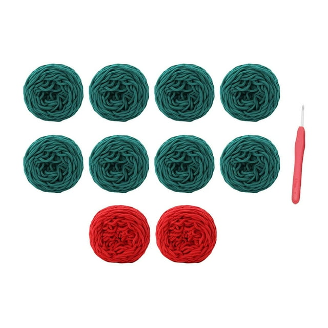 Kit de manta de crochet Kit de inicio de crochet Hilo Accesorios hechos a mano Tejido a mano Estilo C