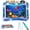 C, variant on GlowPad, Cat Water Mat with Fish, 24in Thickened Anti-Scratch Water Mat for Cat, Interactive Cat Toy for Indoor Play, Rapid Cooling for Both Indoor Use in Summer for Cats and Dogs