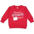 thumbnail image 2 of Inktastic Someone in Wyoming Loves Me Toddler Sweatshirt, 2 of 4