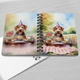 thumbnail image 4 of Happy Mother's Day Airedale Terrier with Sweets and Flowers at a Picnic Spiral Bound Journal Dale Waterside Dog Lover 5x7in Spiral Notebook - 13005, 4 of 5
