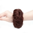 thumbnail image 3 of Messy Hair Bun Extensions Updo Hairpiece Ladies Synthetic Wavy Curly Dish Hair Bun Extension Hairpiece Scrunchie Chignon Ponytail, 3 of 6