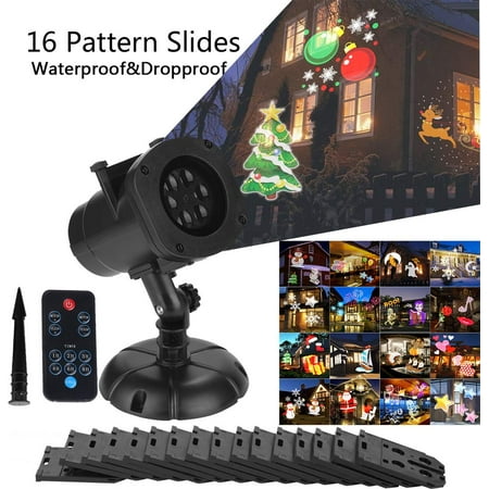 Projector Lights Led 16pcs Pattern Projector Lights Led 16pcs Pattern Slides Waterproof Garden