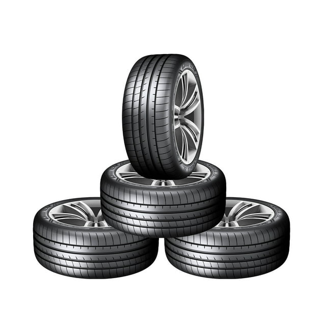 4) Llantas 255/45R19 Goodyear Eagle F1 Asymmetric 3 SUV 100 GOODYEAR .