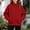 Red, variant on luawuai Girls Full Zip Sweatshirt Jacket with Pockets, Pink, Size 9-10 Years