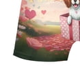 thumbnail image 5 of My Dog Is My Valentine Cute Brittany Spaniel in Gift Box All Over Print Boxer Briefs Underwear for Men Dad Brittany Dog Lover Gifts Idea - 03006, 5 of 6