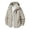 Khaki 01, variant on Karymi Jackets for Women Unisex Solid Long Sleeve Zip Up Hooded Windbreaker Jacket, Hooded Adjustable Cuff Windproof Coat with Multi Zipper Pockets Rain Jacket