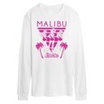 thumbnail image 1 of Barbie - Malibu - Retro Palm Trees & Bathing Suits - Men's Long Sleeve T-Shirt, 1 of 1