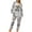 Z01 Grey, variant on Halloween Pajamas Women Set Casual Lightweigh Ghost Graphic Long Sleeve Pullover with Pants Outfits Soft Comfy Night Wear 2 Piece Lounge Set