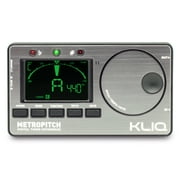 KLIQ MetroPitch Digital Metronome Tuner for All Instruments, Pewter Grey
