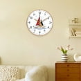 thumbnail image 2 of Zenithome Wall Clock Silent NonTicking Battery Operated 8 Inch Quartz Decorative Easy To Read School Clock 1AA Small Home Appliances, 2 of 8