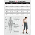 thumbnail image 7 of BALEAF Women's Hiking Pants Capri Wide Leg Lightweight Pants Plus Size UPF50+ Quick Dry Casual Sweatpants Walking Gray M, 7 of 7