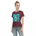 thumbnail image 4 of Bella + Canvas Ladies' Relaxed Jersey Short-Sleeve V-Neck T-Shirt - 6405, 4 of 8