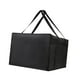 thumbnail image 4 of Bolsa térmica para entrega de alimentos, bolsa para calentar alimentos, bolsa para comestibles para picnic (negra), 4 of 9