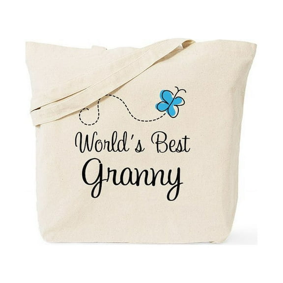 CafePress - Worlds Best Granny - Unisex Canvas Tote Bag, Beige, 1-Piece