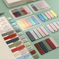 thumbnail image 6 of 100 Sheets Novelty Bookmark Label Key Points Tab Strip Memo Pad Index Flags Sticky Notes Paster Sticker 02, 6 of 8