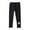 Black, variant on Hpgjzj Girls Winter Fleece Lined Leggings Girls Thick Warm Leggings Stretchy Thermal Tights Kid Winter Printed Pants