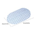 thumbnail image 4 of Alfombrilla antideslizante para baño de PVC azul Bewildely, 4 of 6