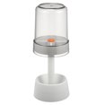 thumbnail image 1 of Soporte para Cepillo de Dientes con Tapa 3 Ranuras PP para Baño 1Pc Blanco 8.66''x2.99'' Unique Bargains, 1 of 1