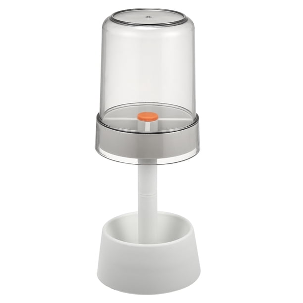 Soporte para Cepillo de Dientes con Tapa 3 Ranuras PP para Baño 1Pc Blanco 8.66''x2.99'' Unique Bargains