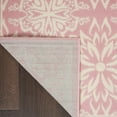 thumbnail image 5 of Nourison Jubilant Geometric Floral Ivory/Pink 4' x 6' Area Rug, (4' x 6'), 5 of 9