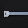 thumbnail image 4 of Hebilla autoblocante con cierre de cable de nailon de 100 piezas que una organización segura Blanco Sunnimix Nylon Cable Ties, 4 of 8