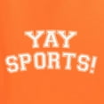 thumbnail image 5 of Wild Bobby YAY SPORTS! Sports Unisex Crewneck Graphic Sweatshirt, Orange, Large, 5 of 5