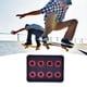 thumbnail image 4 of 8 Piezas de Cojinete de Acero de Primera para Patineta, Abec 11, Repuesto de Cojinete para Scooter, Longboard, Rueda de Patín en Línea, Patine rojo Sunnimix Rodamientos para patinetas, 4 of 8