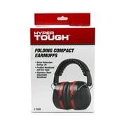Hyper Tough Noise-Reducing NRR 26dB Padded Folding Compact Earmuffs, Meets ANSI S3.19-1974