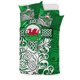 thumbnail image 2 of Juego de cama Gales Celta - Bandera del Dragón Galés con Cruz Celta (Verde), 2 of 6