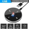 thumbnail image 1 of USB Conference Microphone  Enhanced Computer Speakers with Microphone  Portable Desktop Conference Speakerphone for Home/Office  360° Voice Pickup  Noise Reduction  Plug and Play, 1 of 9