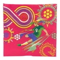thumbnail image 1 of Servilletas de papel Great Value diseño mundial rosa 20 piezas, 1 of 4