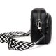 thumbnail image 4 of Bolso Bandolera para Mujer Bolso Cuadrado Cuero Genuino Bolsos Compras Casuales (Negro), 4 of 9