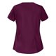 thumbnail image 4 of ICHUANYI Clearance Fashion Woman Short Sleeve V-Neck Solid Blouse Causal Pullover Pockets Tops(Purple, L) ICHUANYI WER2023080809469, 4 of 4