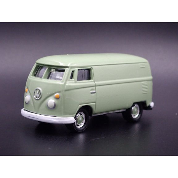 Open Box 1950-1967 VW VOLKSWAGEN TYPE 2 PANEL VAN W HITCH 1:64 SCALE DIECAST MODEL CAR