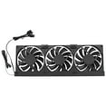 thumbnail image 1 of Ventilador de RefrigeracióN Universal GPU 3X90Mm ARGB IluminacióN de SincronizacióN 5V Direccionable RGB Silencioso Chasis PCI Tarjeta GráFica Ventilador Enfriador, 1 of 8