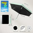 thumbnail image 2 of Automatic Open/Close Travel Umbrella | Coated Fabric, Compact Portable Design - UPF 50+ UV Protection for Sun & Rain, Ideal for Golf, Car, Backpack (All Ages), 2 of 7