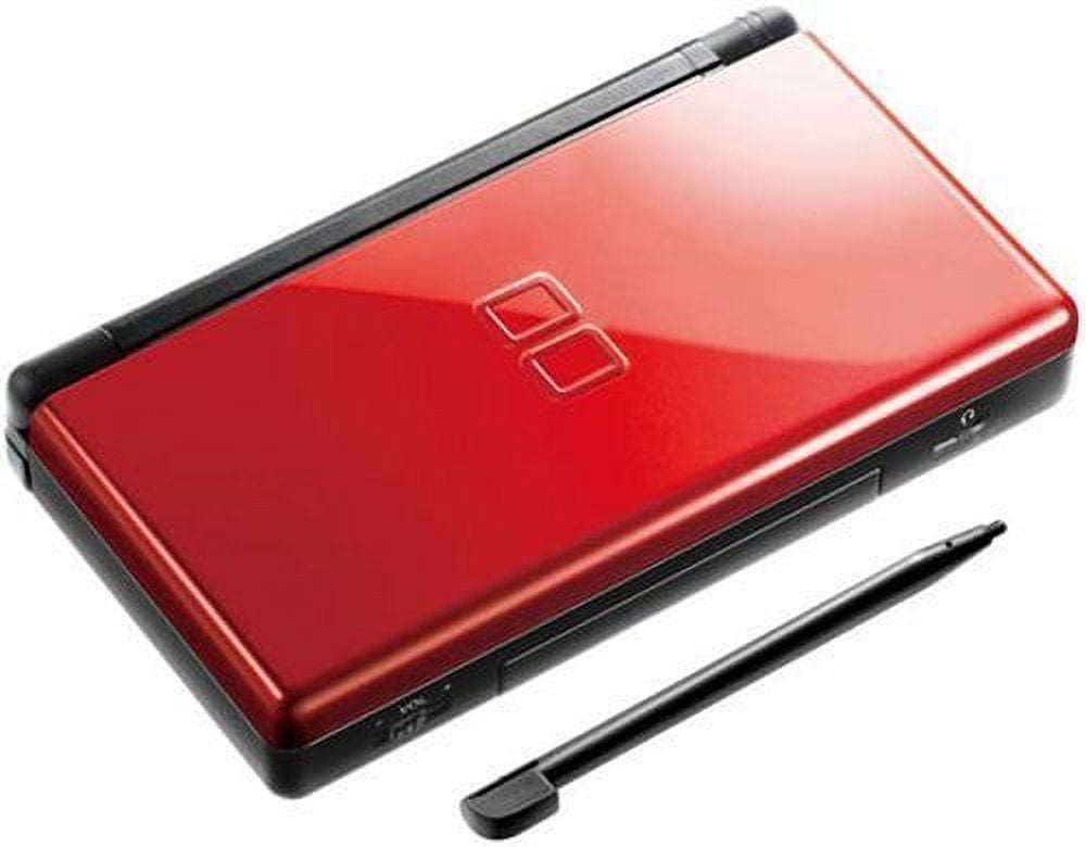 任天堂DS Lite Nintendo DS Lite Crimson Black Handheld System, Refurbished