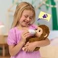 thumbnail image 2 of Live Pets My Baby Monkey Mango,  Sounds and Reactions, Plush Interactive Monkey Toy Set with Accessories, Interactive Pets for Kids Ages 4+, 2 of 7